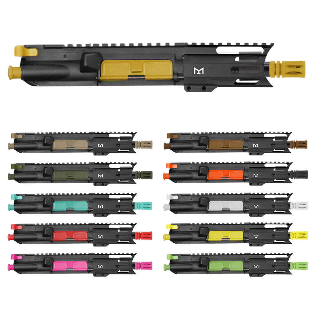 AR-15 5.56 NATO 5'' PISTOL- FORGED UPPER WITH 4'' HANDGUARD AND COLOR OPTION BUNDLE - UPPER ASSEMBLY