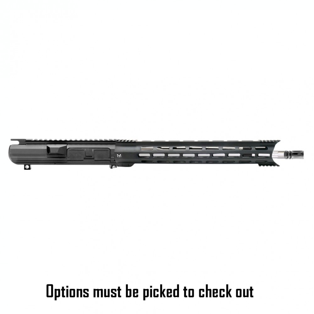 AR-10/LR-308 18" "FLUTED" STAINLESS STEEL 1:10 TWIST W/ (OPTIONS AVAILABLE) - UPPER ASSEMBLY