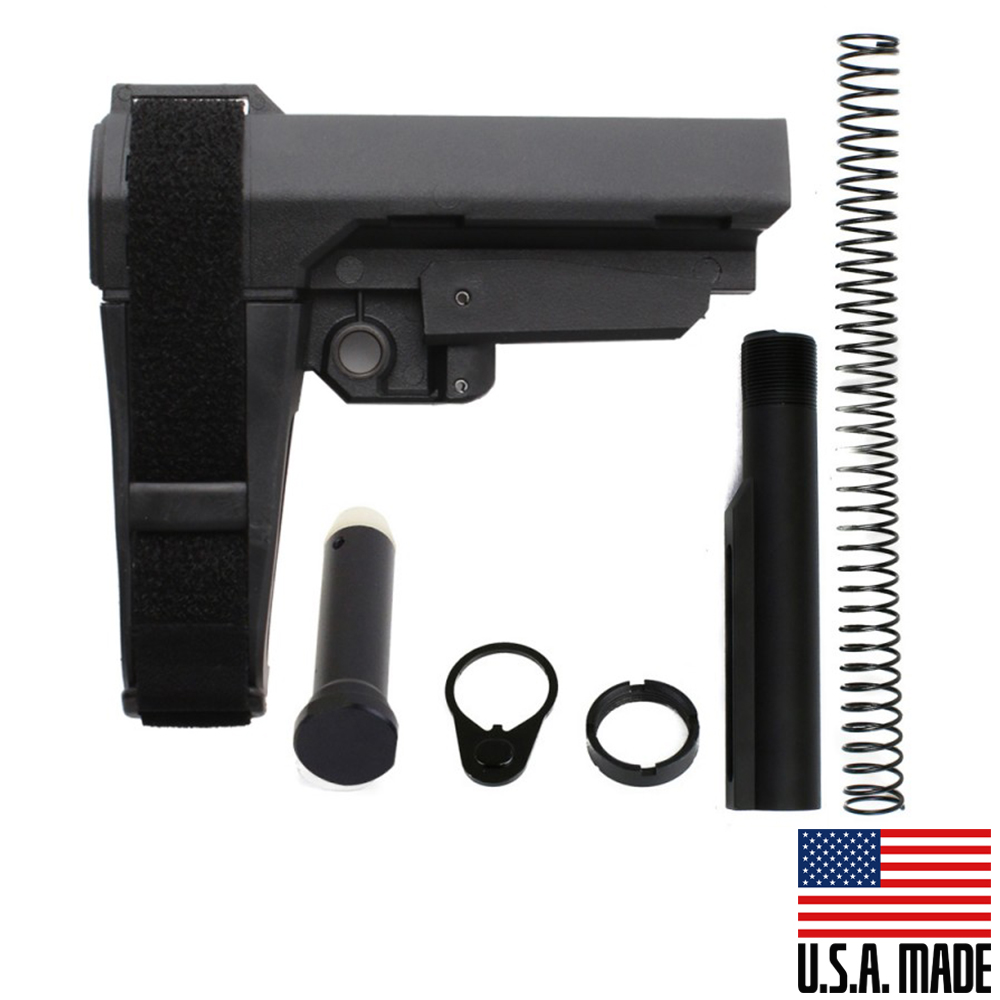 Ar15 Sb Tactical Sba3 Pistol With Buffer Tube Kit