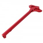 AR-15 Extended Latch Charging Handle Forward Assist and Ejection Cover Door - Red
