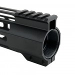 AR-15 M-Lok Super Slim Free Float Handguard - Black (OPTIONS AVAILABLE)