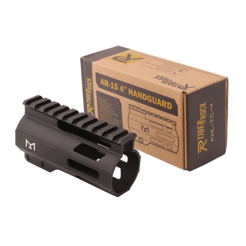 AR15MLok4inchSuperSlimFreeFloatHandguardwith2MLokRail