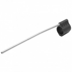 Low-profile micro steel AR gas block 750 + Stainless steel gas tube - Pistol length ( Assembled)