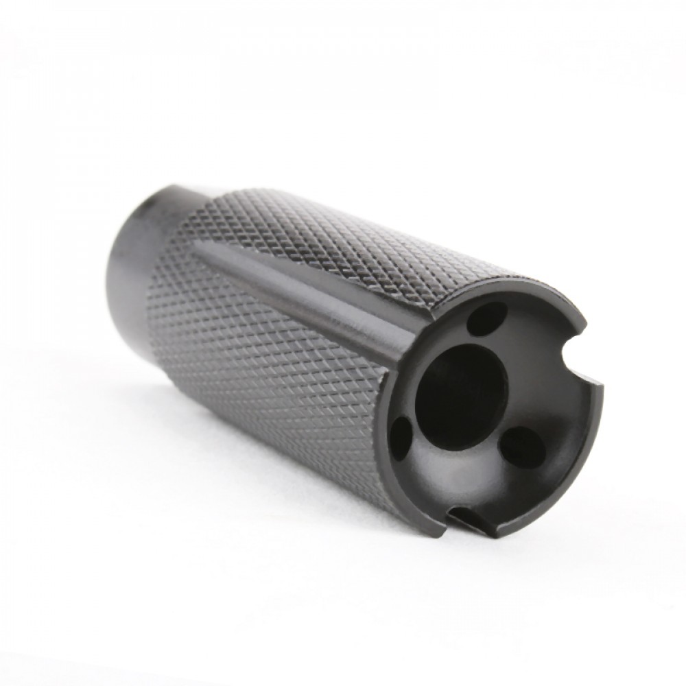 Compact Low Concussion Competition Muzzle Brake .223 .308 9MM Finish 