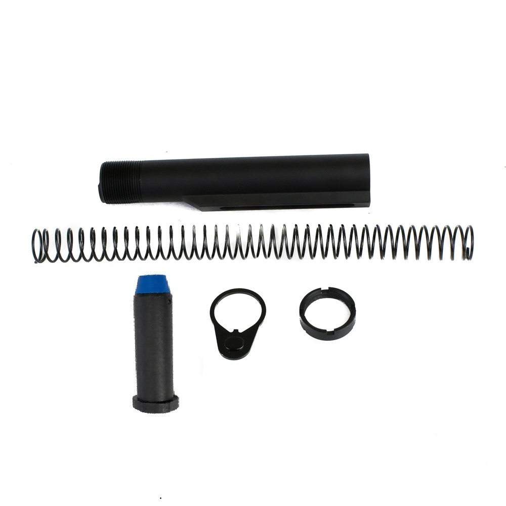 AR-15 M4 Six Position Carbine H2 Heavy Buffer Tube Kit -Mil-Spec