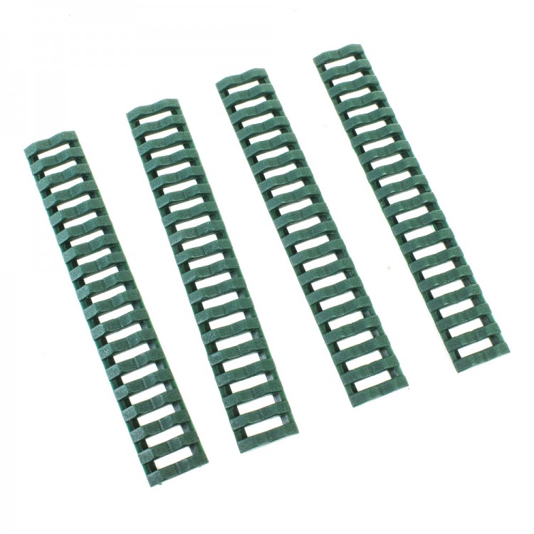 Quad Rail Ladder Covers Green