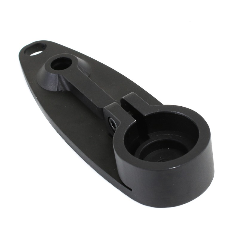 Custom Buttplate with QD Port - Rifle Length - Black