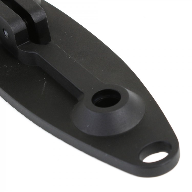 Custom Buttplate With Qd Port - Rifle Length - Black