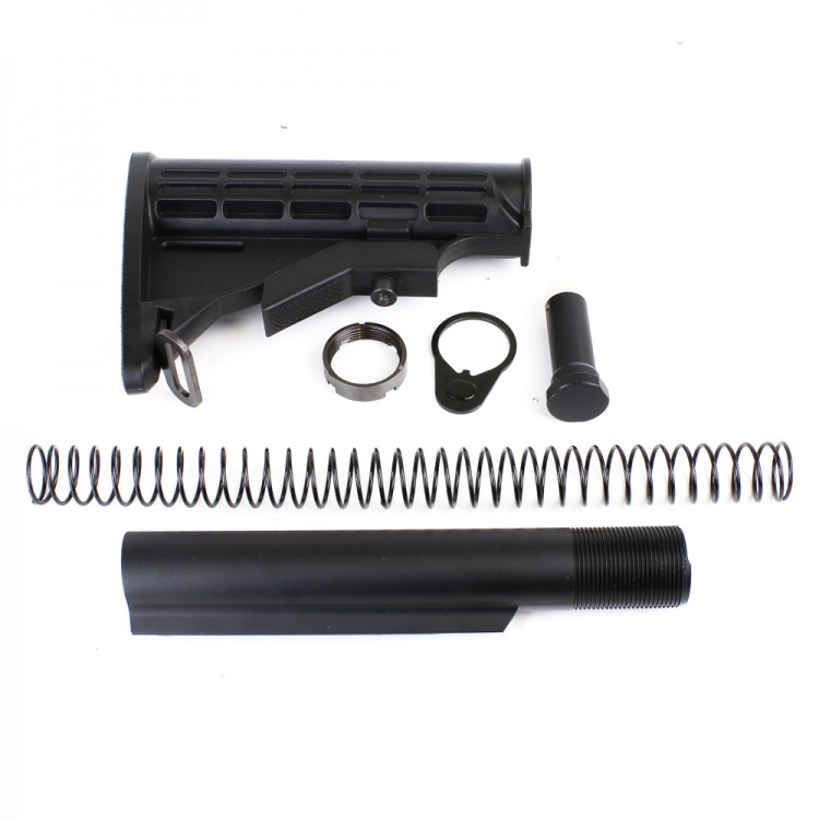 Commercial 6Position Collapsible Carbine Stock Kit for AR10 308