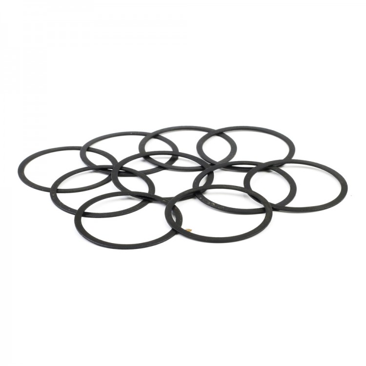 AR15 10 Pcs. Barrel Nut Washers / Shims 0.32mm Black