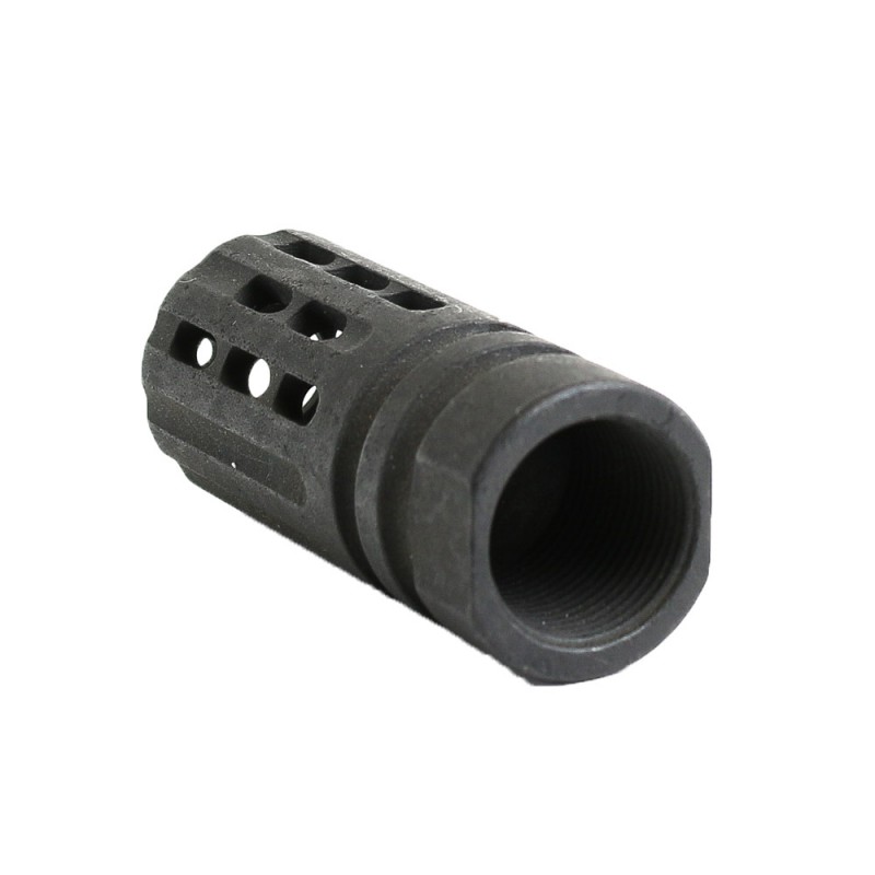 Custom Multi-Ported Muzzle Brake for AR-10, .308 - Black