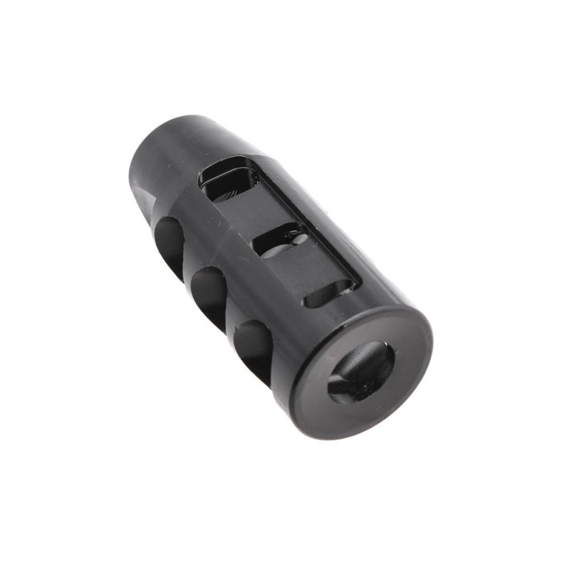 AR 9MM Competition Muzzle Brake 1/2x36" Pitch Thread